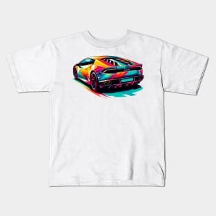 Lamborghini huracan Kids T-Shirt